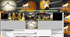 Desktop Screenshot of musikladen.name